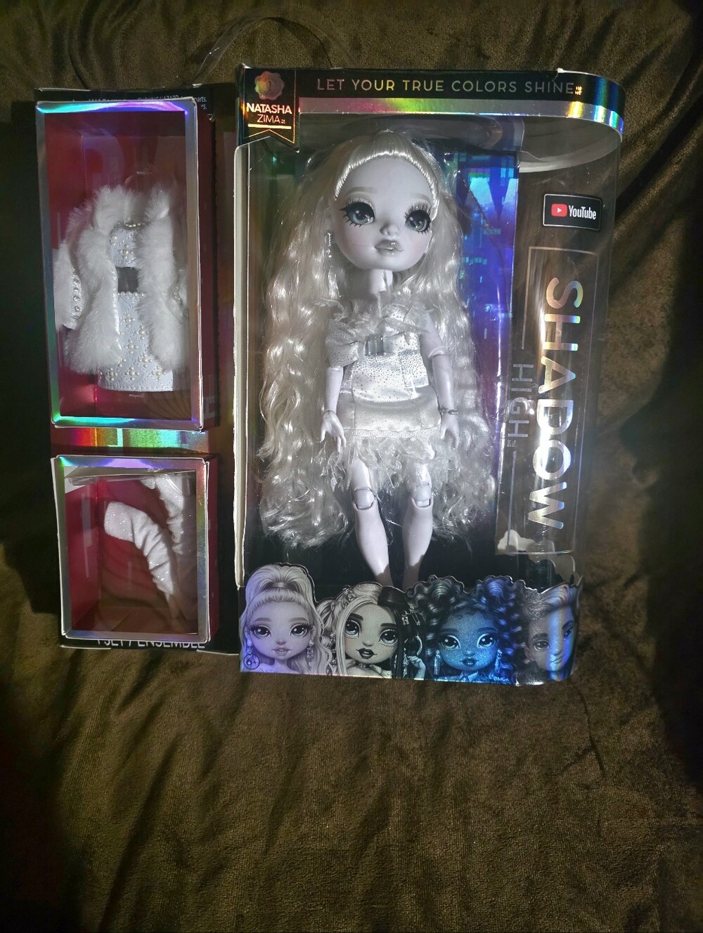 SHADOW HIGH- NATASHA ZIMMA- Silver Collector Doll with Outfit